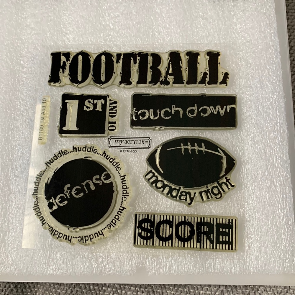 1st and 10 B1189 stamp set